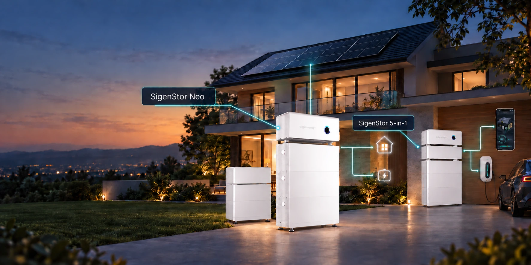 Sigenergy Neo and SigenStor 5-in-1 home energy systems